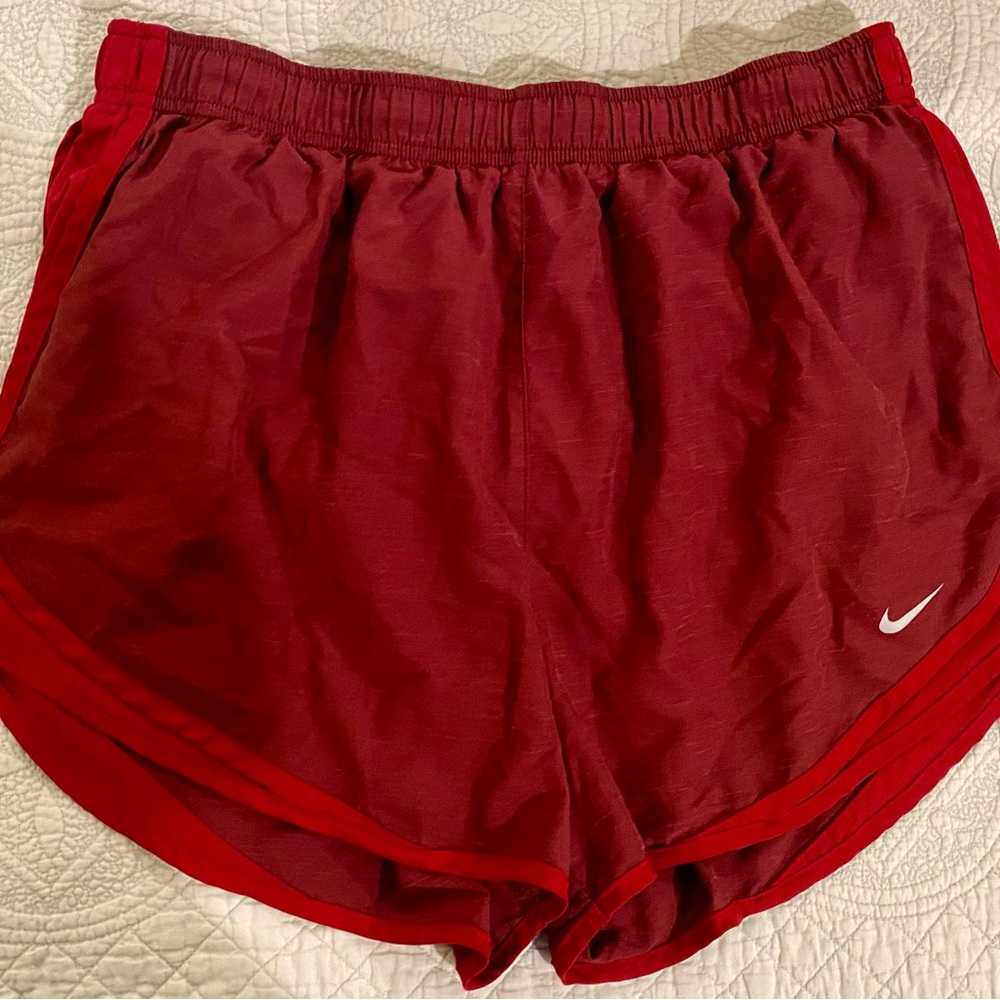 XL Nike Women's Red DRI-FIT Shorts
